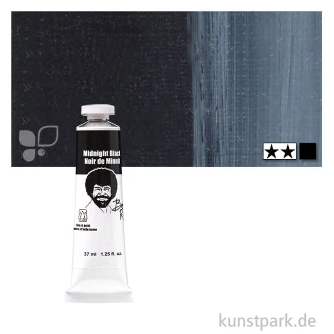 Artikelbild 1 des Artikels “Bob Ross Ölfarbe Landschaft 37 ml | Mitternachtsschwarz“