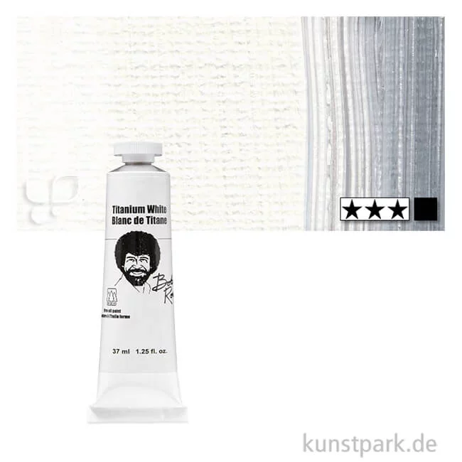 Artikelbild 1 des Artikels “Bob Ross Ölfarbe Landschaft 37 ml | Titanweiß“
