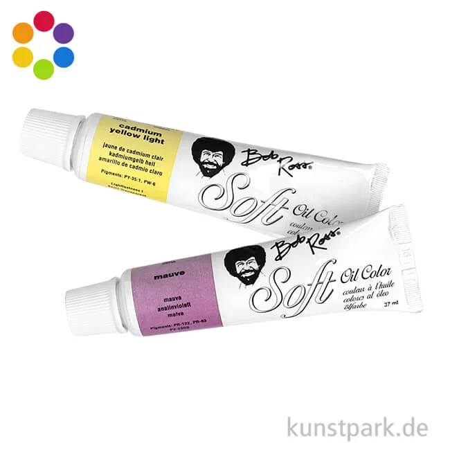 Artikelbild 1 des Artikels “Bob Ross Soft-Ölfarbe Blumenmalerei “