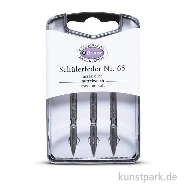Artikelbild 1 des Artikels “BRAUSE Schulfeder Nr. 65, 3 Stück “