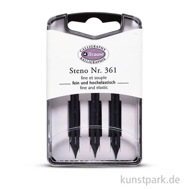 Artikelbild 1 des Artikels “BRAUSE Stenofeder Nr. 361, 3 Stück “
