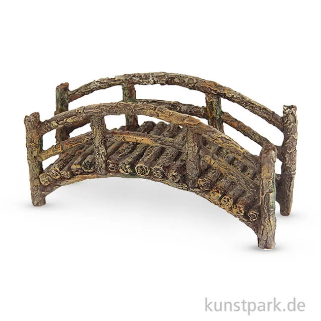 Artikelbild 1 des Artikels “Miniatur Brücke in Holzoptik Höhe 7 cm “