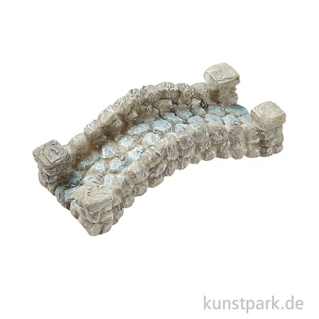 Artikelbild 1 des Artikels “Miniatur Brücke in Steinoptik, 9 cm “