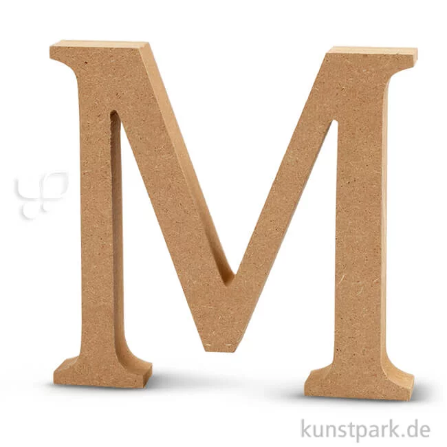 Artikelbild 1 des Artikels “Großbuchstaben aus Holz, 13 cm 2 cm | M“