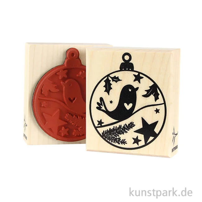 Artikelbild 1 des Artikels “Butterer Stempel - Christbaumkugel, 6 x 7 cm “
