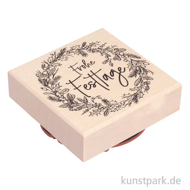 Artikelbild 1 des Artikels “Butterer Stempel - Frohe Festtage, 7 x 7 cm “