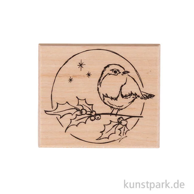 Artikelbild 1 des Artikels “Butterer Stempel - Robin Vögelchen, 6 x 7 cm “