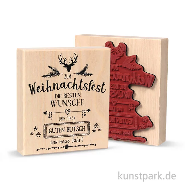 Artikelbild 1 des Artikels “Butterer Stempel - Weihnachtsfest, 8x9 cm “