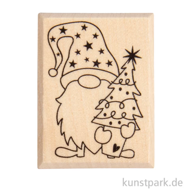 Artikelbild 1 des Artikels “Butterer Stempel - Wichtel Theo, 3 x 4 cm “