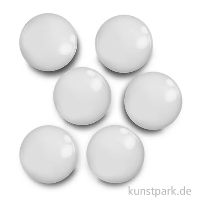 Artikelbild 1 des Artikels “Cabochon Glasstein Rund - dm 27mm - 6 Stück “