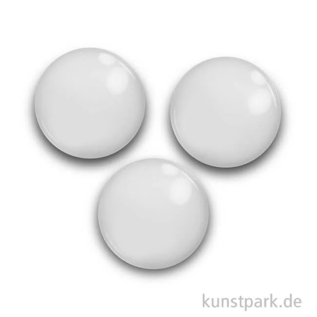 Artikelbild 1 des Artikels “Cabochon Glasstein Rund - dm 32mm - 3 Stück “