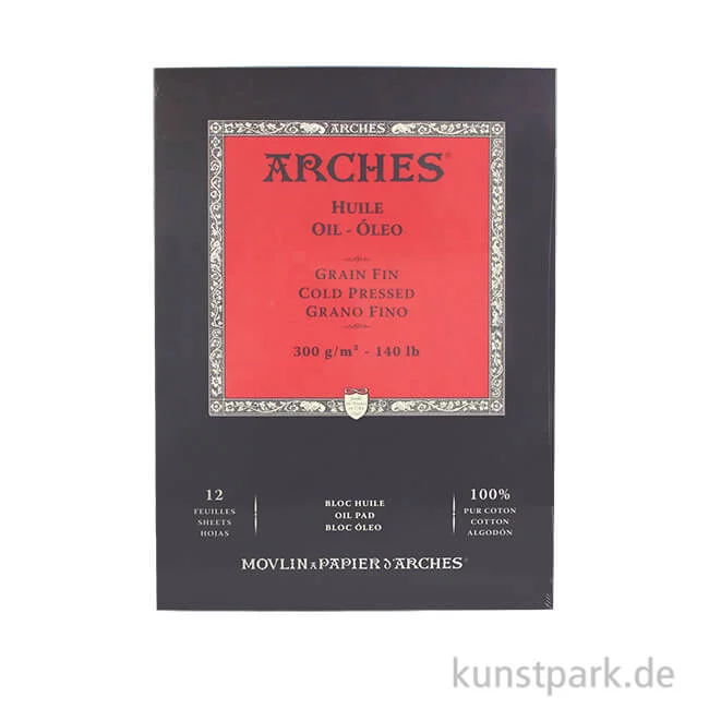 Artikelbild 1 des Artikels “ARCHES Ölmalblock, 12 Blatt, 300g 23 x 31 cm“