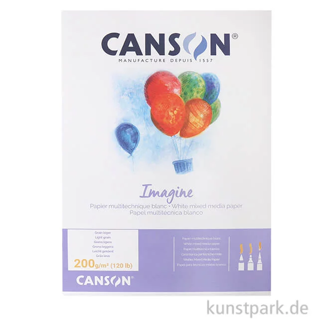 Artikelbild 1 des Artikels “Canson IMAGINE Multimedia Papier, 200g DIN A1 (25 Blatt)“
