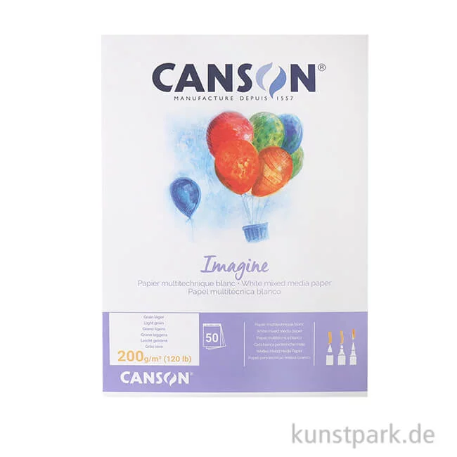 Artikelbild 1 des Artikels “Canson IMAGINE Multimedia Papier, 200g DIN A3 (50 Blatt)“