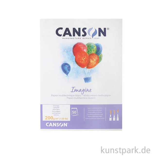 Artikelbild 1 des Artikels “Canson IMAGINE Multimedia Papier, 200g DIN A5 (50 Blatt)“
