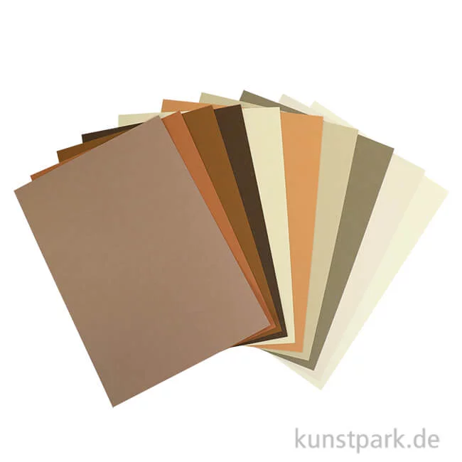 Artikelbild 1 des Artikels “Canson MI-TEINTES Papiere - Brauntöne, 10 Bogen, DIN A4, 160 g “
