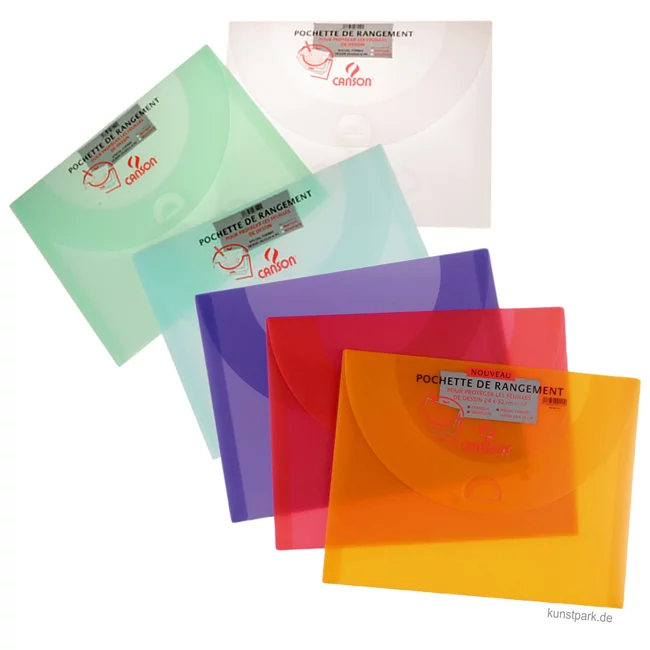 Artikelbild 1 des Artikels “Canson Priplak - Transportmappe, farbig transparent “