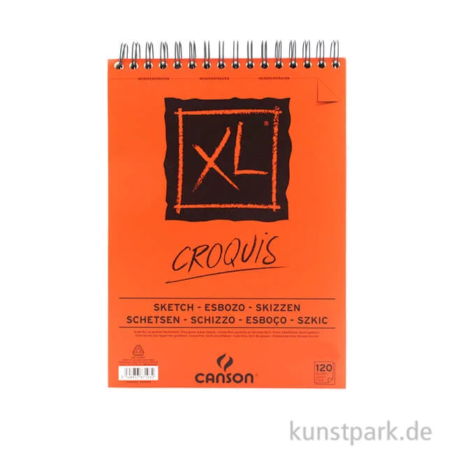 Artikelbild 1 des Artikels “Canson Skizzen XL Spiral-Block, 90g DIN A4“
