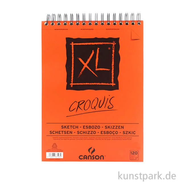 Artikelbild 1 des Artikels “Canson Skizzen XL Spiral-Block, 90g DIN A5“