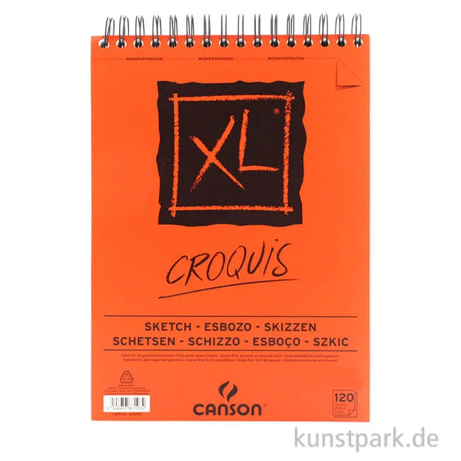 Artikelbild 1 des Artikels “Canson Skizzen XL Spiral-Block, 90g “