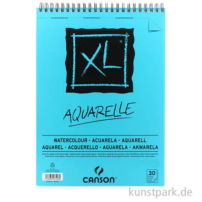 Artikelbild 1 des Artikels “Canson XL AQUARELLE - Aquarellpapier, 30 Blatt, 300g “