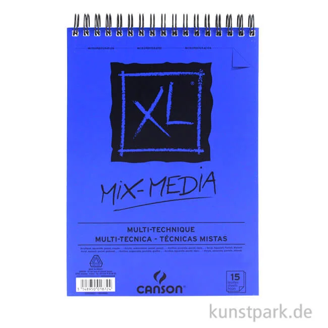 Artikelbild 1 des Artikels “Canson XL Mix Media Allroundblock 300g DIN A3, 30 Blatt“