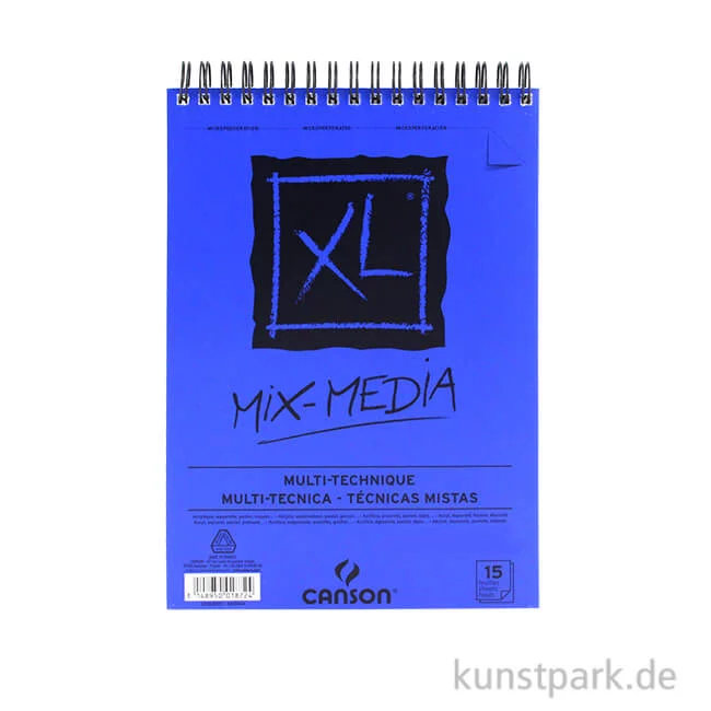 Artikelbild 1 des Artikels “Canson XL Mix Media Allroundblock 300g DIN A5, 15 Blatt“
