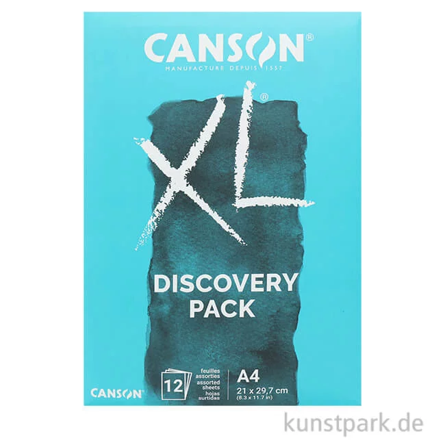 Artikelbild 1 des Artikels “Canson XL Papiere für Nasstechniken, Discovery Pack, A4, 12 Blatt “