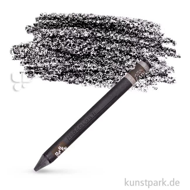 Artikelbild 1 des Artikels “Caran d'Ache NEOCOLOR II - Einzelfarbe Einzelpastell | 009 Schwarz“