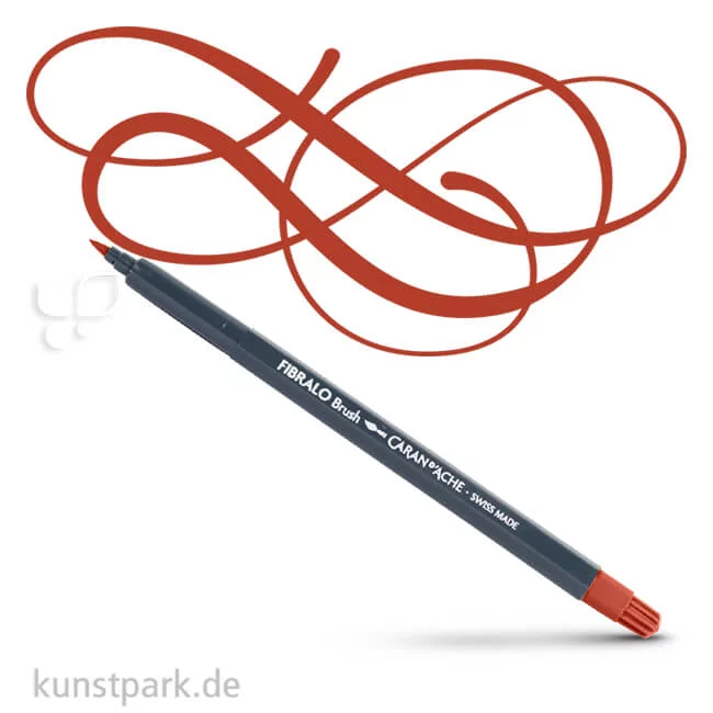 Artikelbild 1 des Artikels “Caran d'Ache FIBRALO Brush Pen einzeln | Rotbraun“