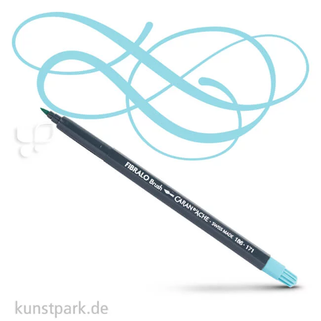 Artikelbild 1 des Artikels “Caran d'Ache FIBRALO Brush Pen einzeln | Türkisblau“