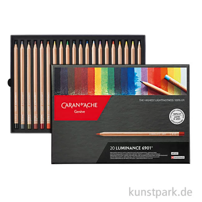Artikelbild 1 des Artikels “Caran d'Ache - Luminance 6901, 20 Farbstifte im Set “