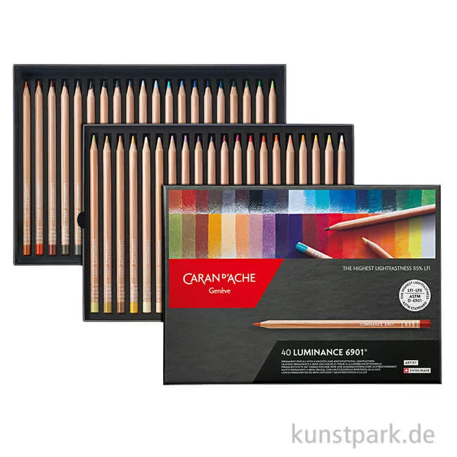 Artikelbild 1 des Artikels “Caran d'Ache - Luminance 6901, 40 Farbstifte im Set “