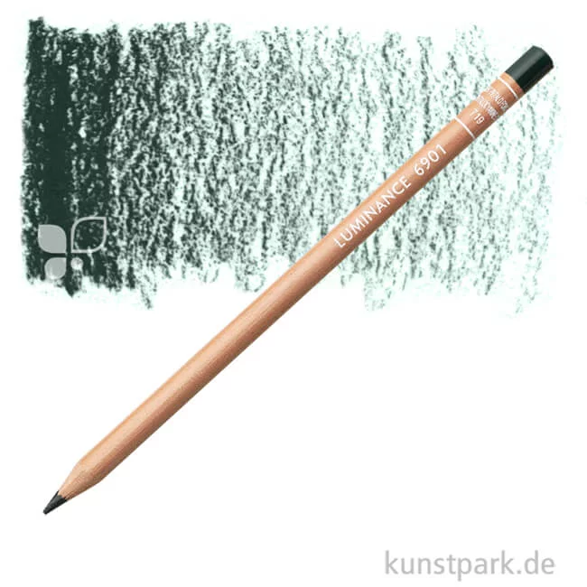 Artikelbild 1 des Artikels “Caran d'Ache - Luminance 6901 Farbstift Einzelstift | Dunkelphtalocyaningrün“
