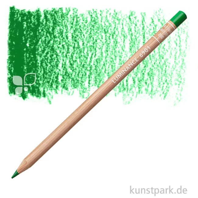 Artikelbild 1 des Artikels “Caran d'Ache - Luminance 6901 Farbstift Einzelstift | Grasgrün“