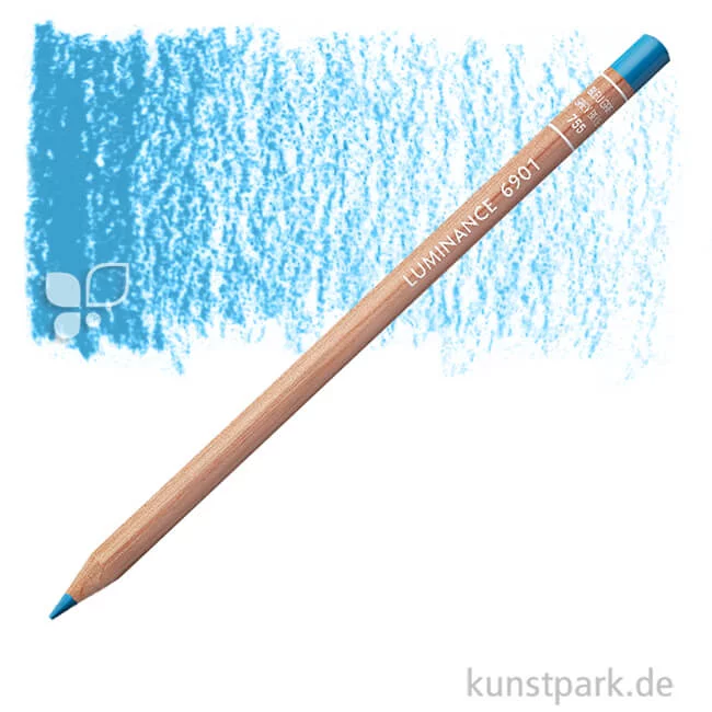 Artikelbild 1 des Artikels “Caran d'Ache - Luminance 6901 Farbstift Einzelstift | Graublau“