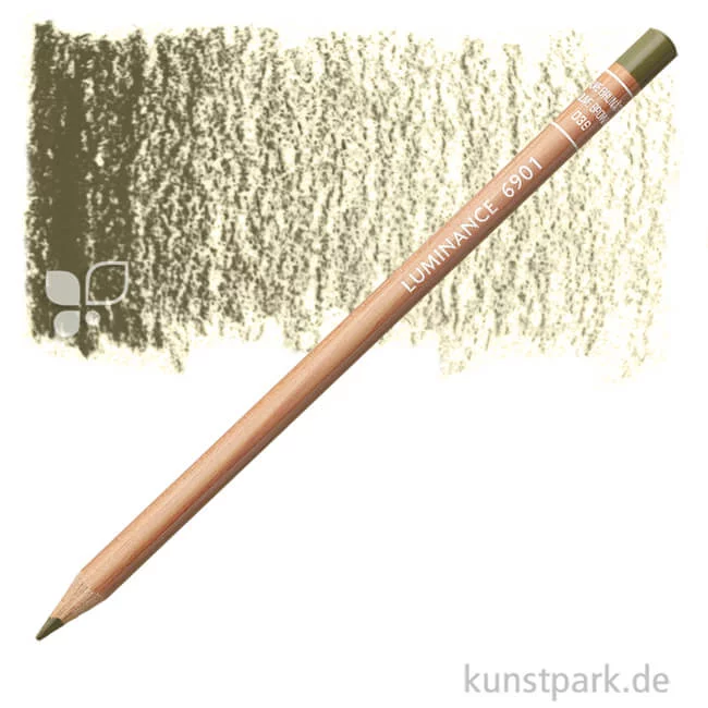 Artikelbild 1 des Artikels “Caran d'Ache - Luminance 6901 Farbstift Einzelstift | Olivbraun“
