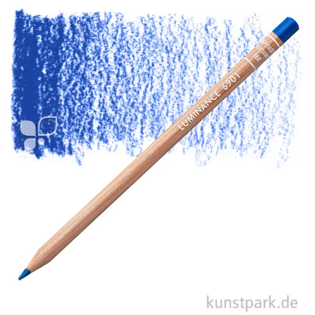 Artikelbild 1 des Artikels “Caran d'Ache - Luminance 6901 Farbstift Einzelstift | Phthalocyaninblau“