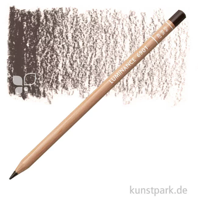 Artikelbild 1 des Artikels “Caran d'Ache - Luminance 6901 Farbstift Einzelstift | Sepia“