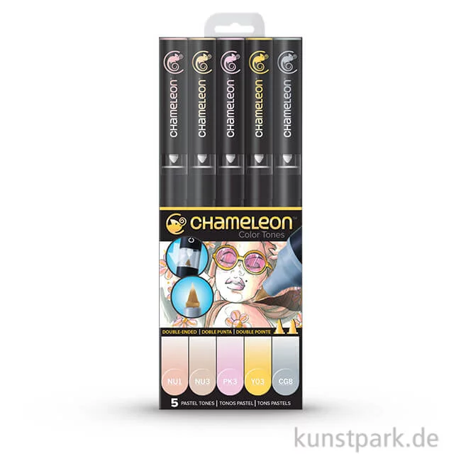 Artikelbild 1 des Artikels “Chameleon Pen Set - 5 Pastell Tones “