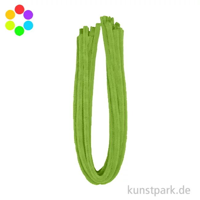 Artikelbild 1 des Artikels “Chenilledraht Pfeifenputzer, Länge 50 cm, Stärke 9 mm, 10 Stück “