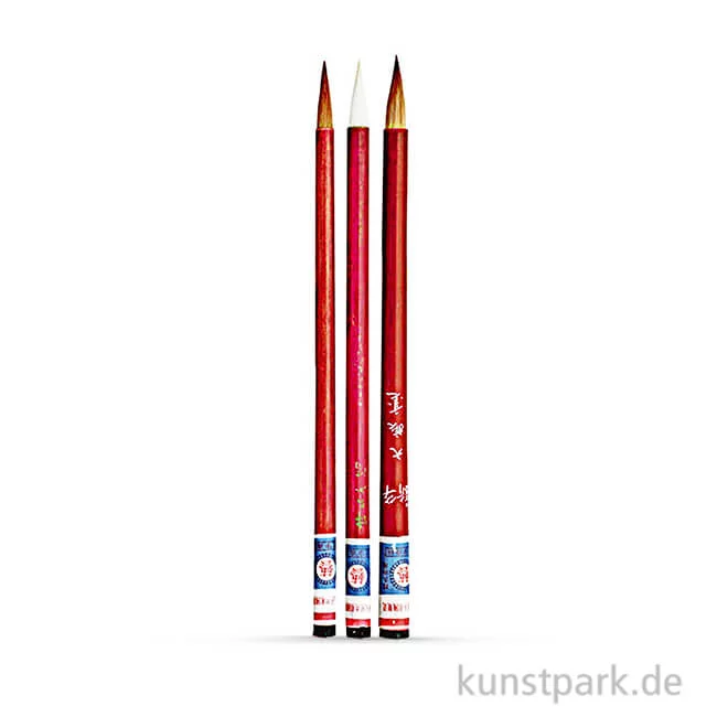 Artikelbild 1 des Artikels “China-Pinselset Nr. 1, 3-teilig, Marder, Schaf “