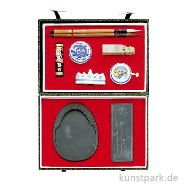 Artikelbild 1 des Artikels “Chinesisches Tusche-Set Nr.2 mit 10-teiligem Zubehör “