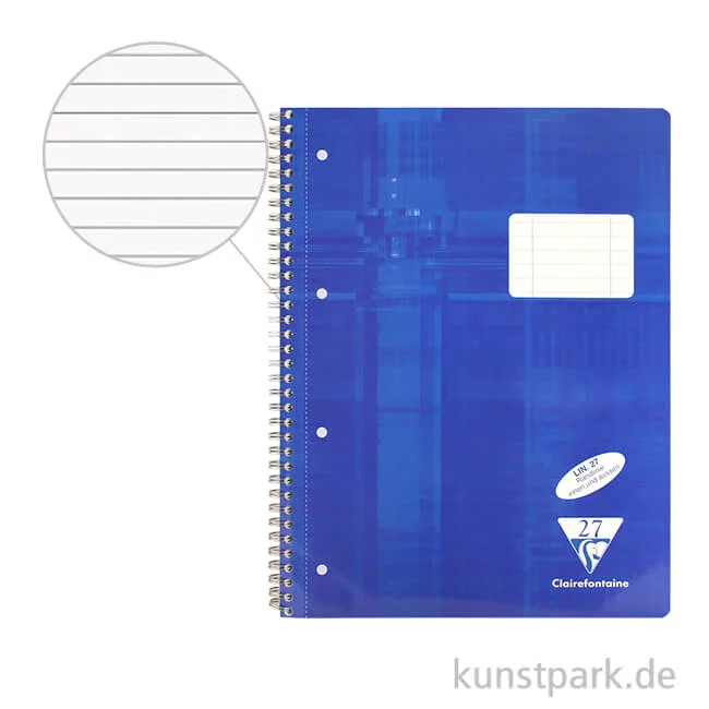 Artikelbild 1 des Artikels “Clairefontaine Collegeblock mit Doppelrand, DIN A4, 80 Blatt liniert“