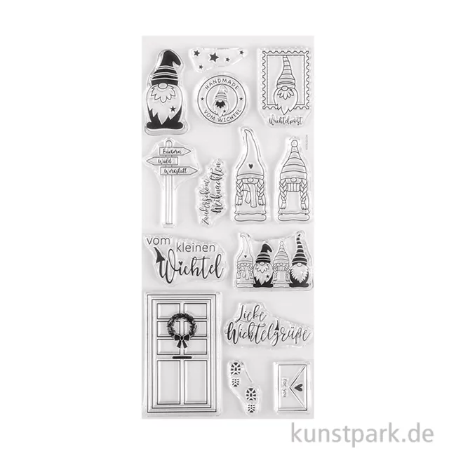 Artikelbild 1 des Artikels “Clear Stamps - Wichtelpost, 97 x 205 mm, 14 Motive “