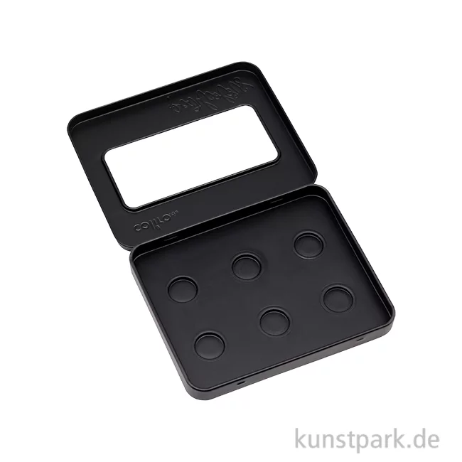 Artikelbild 1 des Artikels “COLIRO Leerkasten aus Metall für 6 Farben, Schwarz “