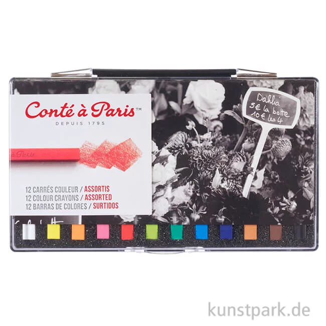 Artikelbild 1 des Artikels “Conte Carres-Kreiden - 12er Sortiment “