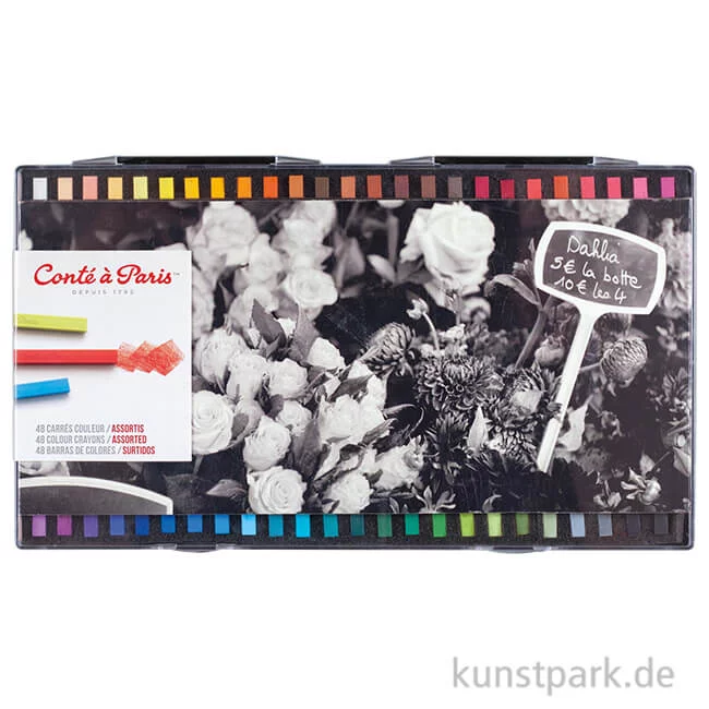 Artikelbild 1 des Artikels “Conte Carres-Kreiden - 48er Sortiment “