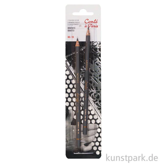 Artikelbild 1 des Artikels “Conte Graphitstifte 2 Stück im Blister “