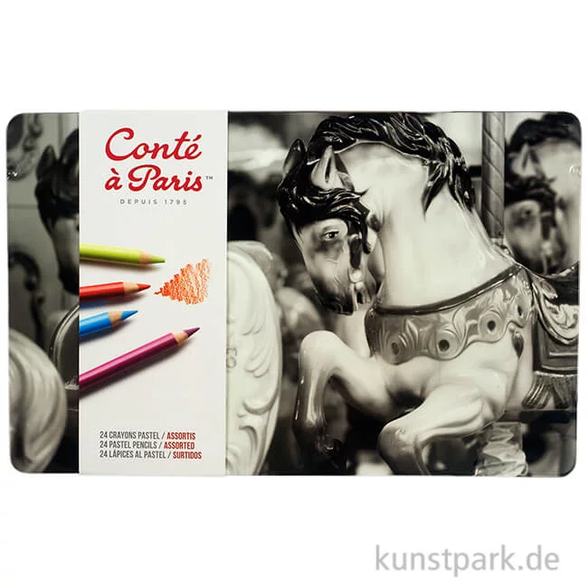 Artikelbild 1 des Artikels “Conte Pastellstifte - 24er Sortiment “
